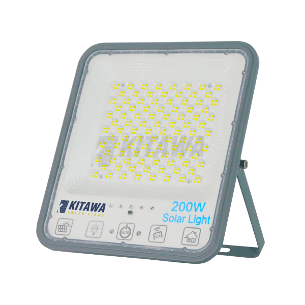 Đèn Pha Năng Lượng Mặt Trời 200W Bọc Cầu KITAWA - DP11200