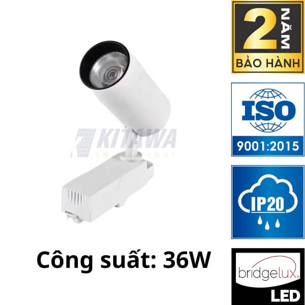 Đèn LED Rọi Ray 36W Ánh Sáng Vàng Sang Trọng KITAWA - AC.LR01.36-3000K