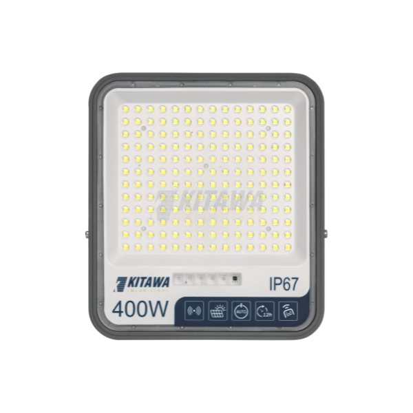 Đèn Pha Chống Chói Năng Lượng Mặt Trời 400W Thế Hệ Mới KITAWA - FL5400