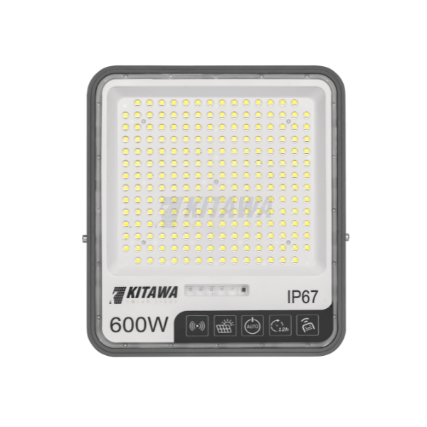 Đèn Pha Chống Chói Năng Lượng Mặt Trời 600W Thế Hệ Mới KITAWA - FL5600