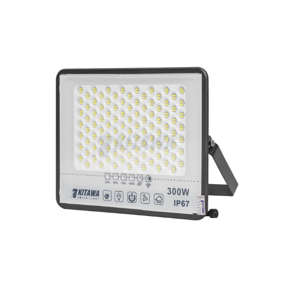 Đèn pha năng lượng mặt trời chống chói 300W KITAWA DP5300