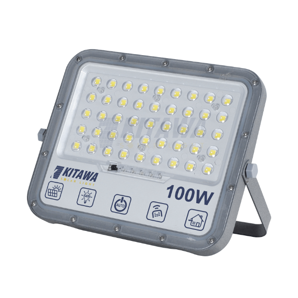 Đèn Pha Chống Chói Năng Lượng Mặt Trời 100W KITAWA - DP15.100