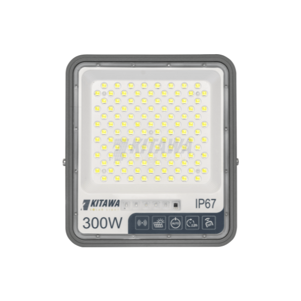 Đèn Pha Chống Chói Năng Lượng Mặt Trời 300W Thế Hệ Mới KITAWA - FL5300