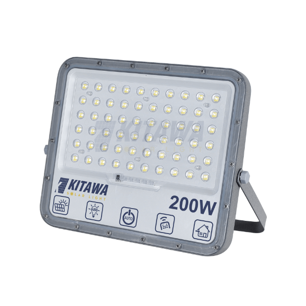 Đèn Pha Chống Chói Năng Lượng Mặt Trời 200W KITAWA - DP15.200