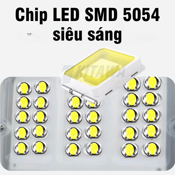 Đèn Đường Năng Lượng Mặt Trời 300W KITAWA - BC9A.300