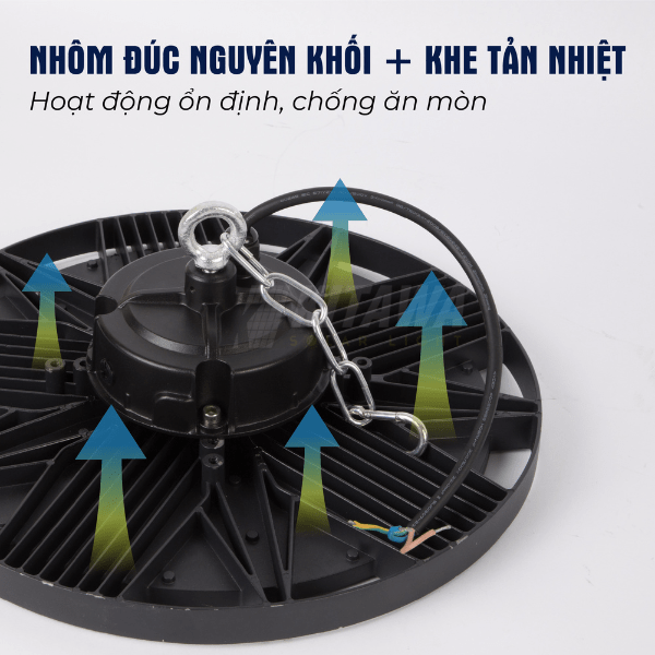 Đèn LED Điện UFO 250W KITAWA Chống Nước IP65 - UFO1250A