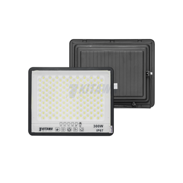 Đèn pha năng lượng mặt trời chống chói 300W KITAWA DP5300