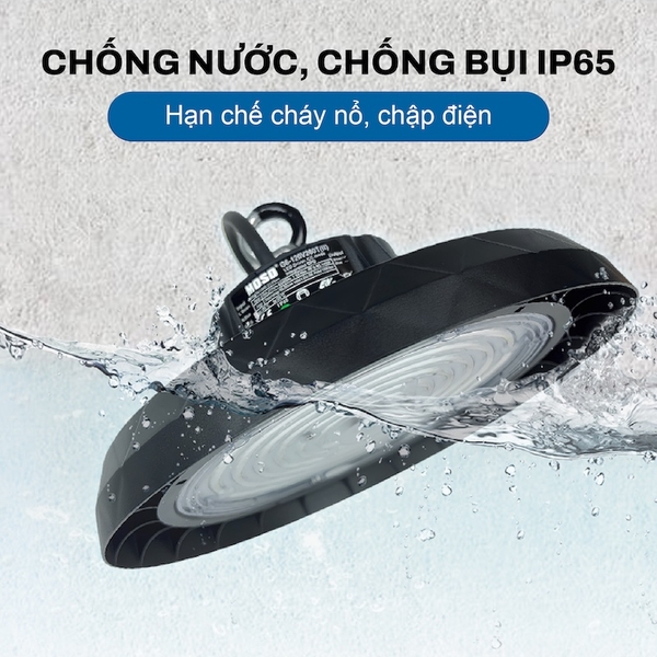 Đèn LED Highbay 100W KITAWA UFO2100A (Điều Chỉnh Công Suất Linh Hoạt)