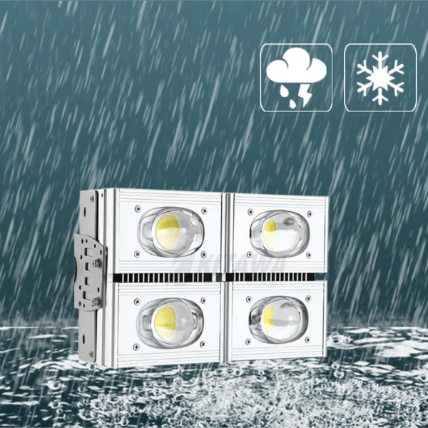 [80W] Đèn Pha COB Năng Lượng Mặt Trời 80W KITAWA - CT.DP02.80