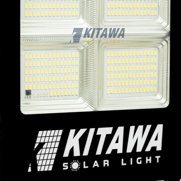 Đèn Đường Năng Lượng Mặt Trời KITAWA Vỏ Nhôm 200W BC1200
