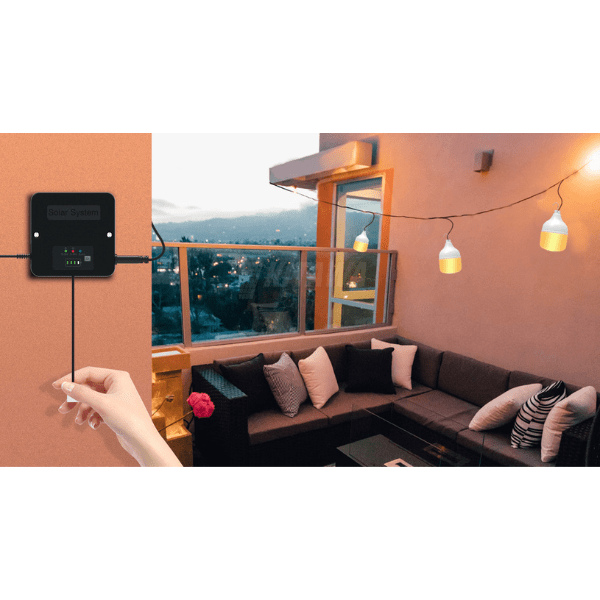 Đèn Bulb Năng Lượng Mặt Trời 120W Chính Hãng KITAWA - LB.120