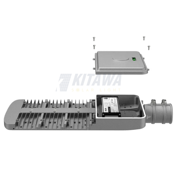 [120W] Đèn Bàn Chải Công Trình Năng Lượng Mặt Trời 120W Kitawa CT.BC09.120