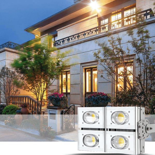 [80W] Đèn Pha COB Năng Lượng Mặt Trời 80W KITAWA - CT.DP02.80