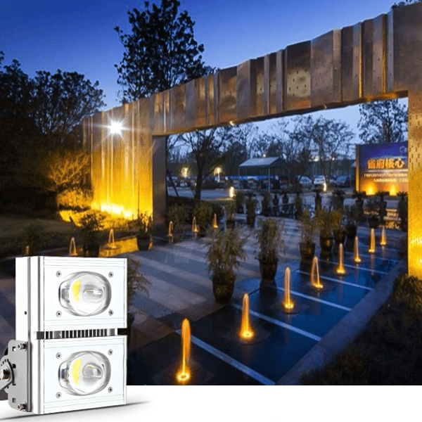 [60W] Đèn Pha COB Năng Lượng Mặt Trời 60W KITAWA - CT.DP02.60