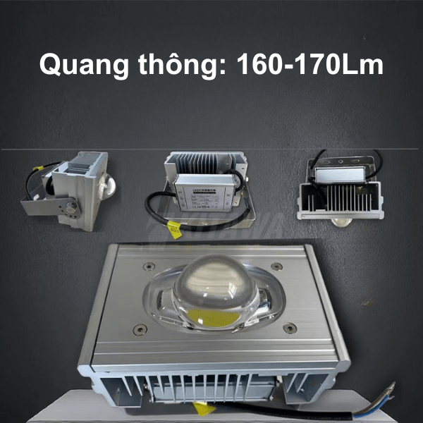 [40W] Đèn Pha COB Năng Lượng Mặt Trời 40W KITAWA - CT.DP02.40
