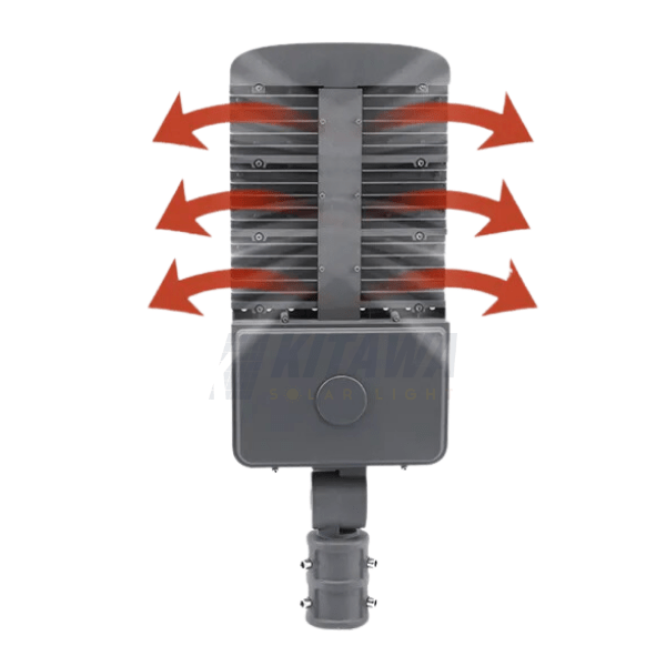 [120W] Đèn Bàn Chải Công Trình Năng Lượng Mặt Trời 120W Kitawa CT.BC09.120