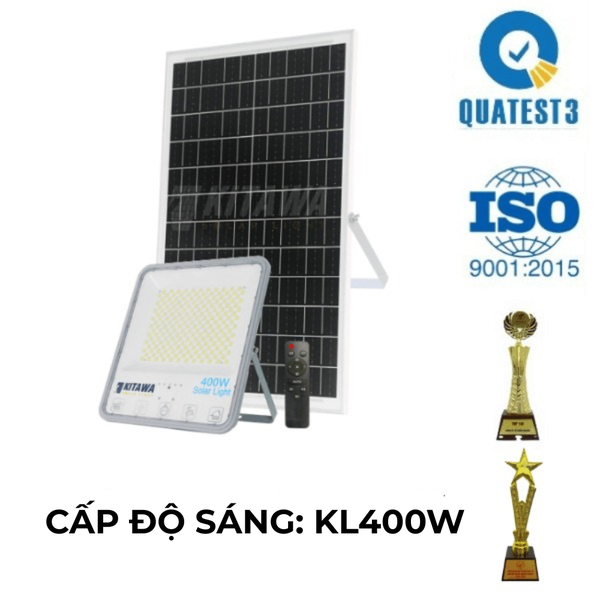 Đèn Pha Năng Lượng Mặt Trời 400W Bọc Cầu KITAWA - DP11400