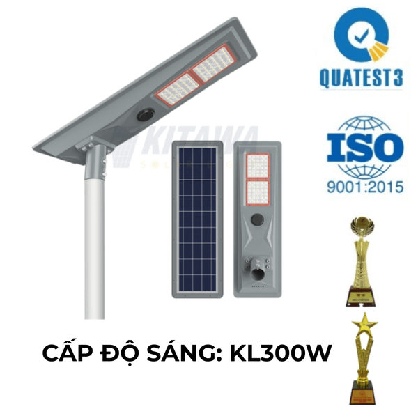 Đèn Đường Năng Lượng Mặt Trời Liền Thể KITAWA LT1120-X