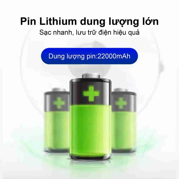 Quạt Đứng Năng Lượng Mặt Trời 20W Màu Trắng 16 inch