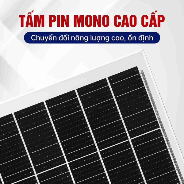 Tấm pin Monocrystalline công nghệ hiện đại