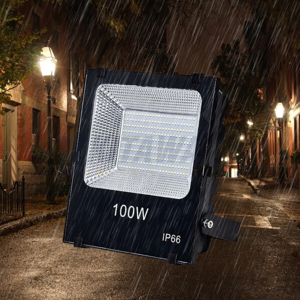Đèn Pha LED Điện 100W KITAWA Chip LED SMD 2835 - AC.DP04.100