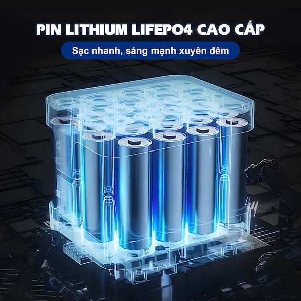 Đèn Đĩa Bay UFO Năng Lượng Mặt Trời 600W KITAWA - UF4.600