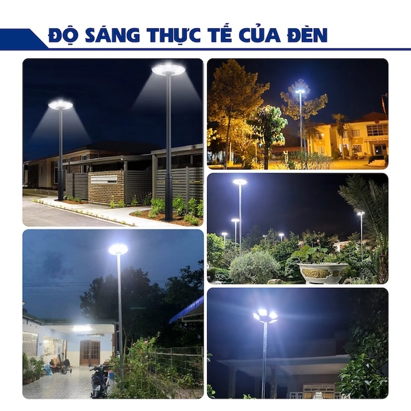 Đèn Đĩa Bay UFO Năng Lượng Mặt Trời 600W KITAWA - UF4.600