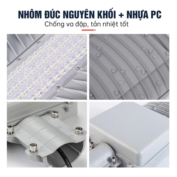 Đèn Đường Công Trình Năng Lượng Mặt Trời 1000W BCDT31000-A (Số lượng đặt từ 10 chiếc)