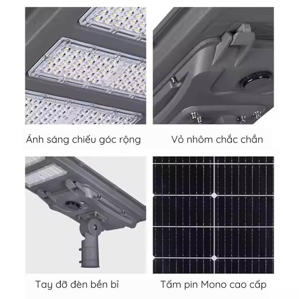 Đèn liền thể công trình năng lượng mặt trời 40W CT.LT16.40 KITAWA