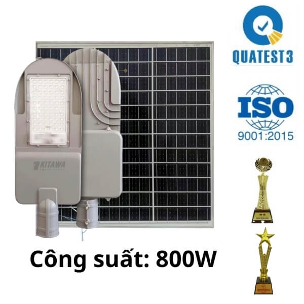Đèn Đường Công Trình Năng Lượng Mặt Trời 800W KITAWA ST5.800
