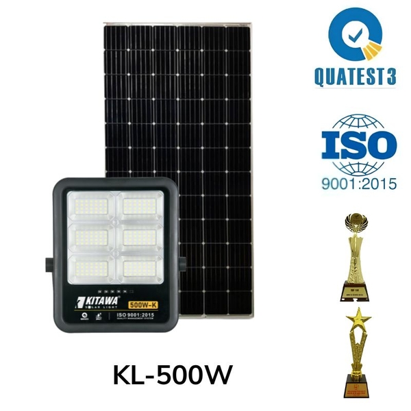Đèn pha năng lượng mặt trời 500W KITAWA DPN01.500