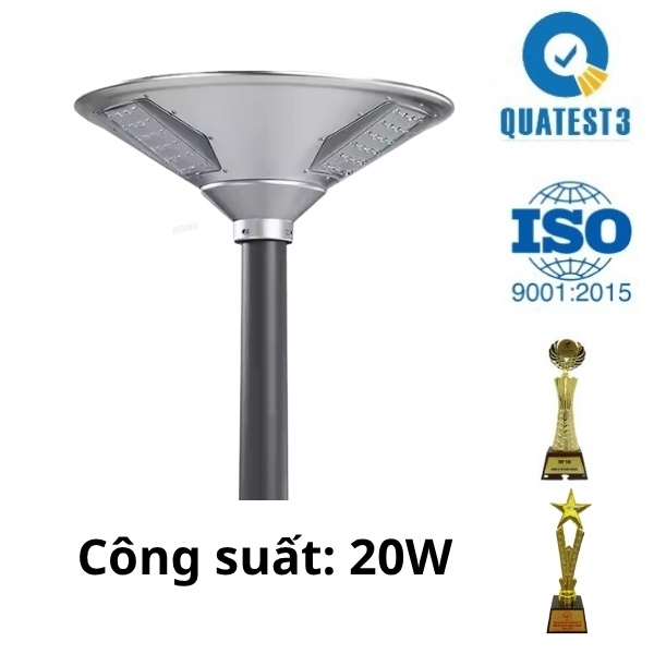 Đèn UFO năng lượng công trình 20W KITAWA CT.UF01.20