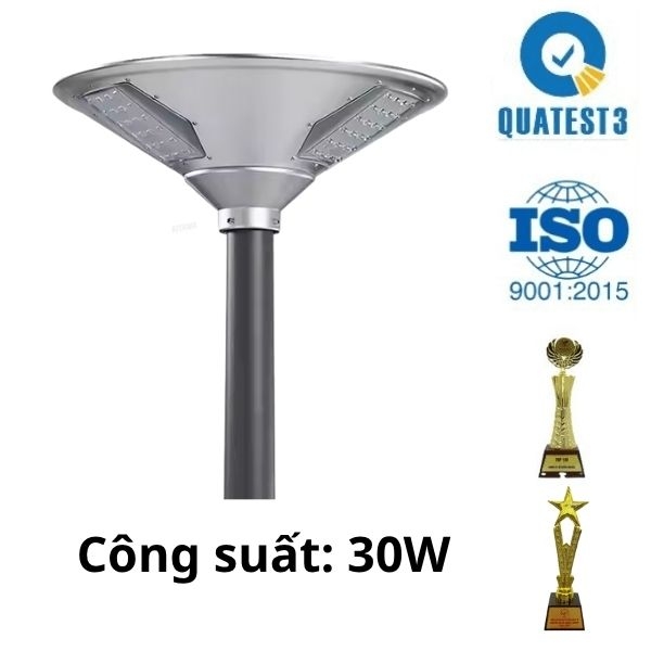 Đèn UFO năng lượng công trình 30W KITAWA CT.UF01.30