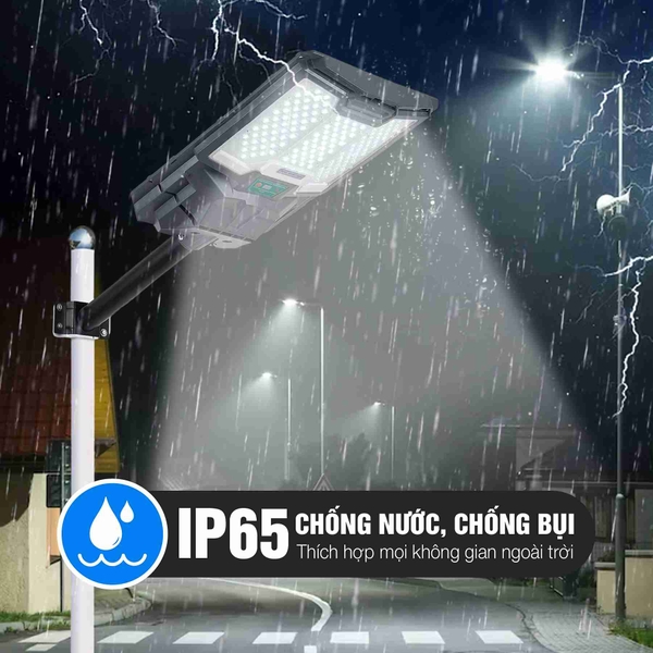 Đèn Đường Liền Thể Năng Lương Mặt Trời 800W LT19.800 Chống Nước Cao