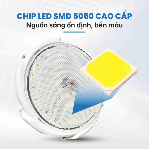 Đèn Ốp Trần Năng Lượng Mặt Trời 300W OP3300 Ba Chế Độ Ánh Sáng