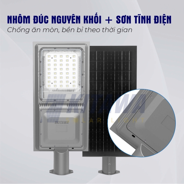 Đèn Liền Thể Năng Lượng Mặt Trời 300W KITAWA SL1300