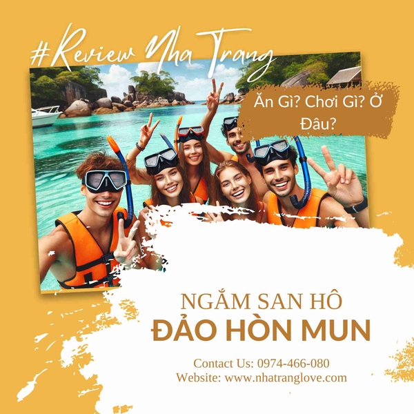 Đảo Hòn Mun Nha Trang - Hòn Đảo Thơ Mộng Nhất Vịnh Nha Trang