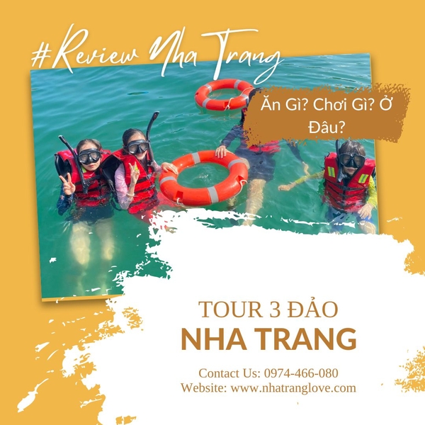 Tour 3 Đảo Nha Trang – Lựa Chọn Hoàn Hảo Để Khám Phá Vịnh Nha Trang