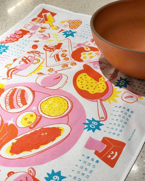 [ OHQUAO X ARTISTS ] FABRIC CALENDAR 2025