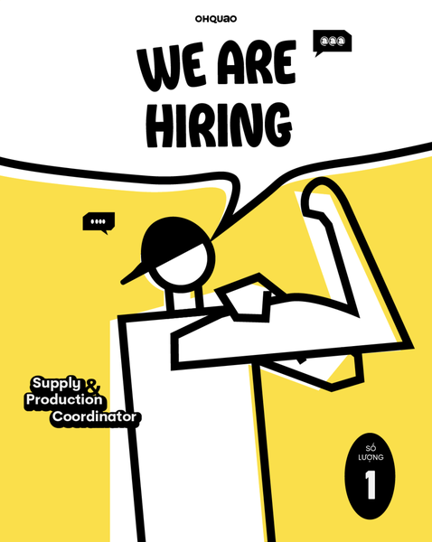 Nhân viên Phát triển sản phẩm & sản xuất (Product Development) - Full-time
