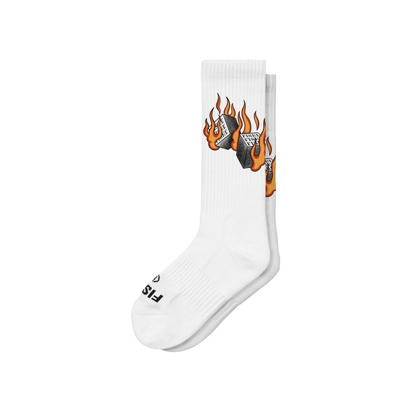 Burning Dices Socks by FISHE