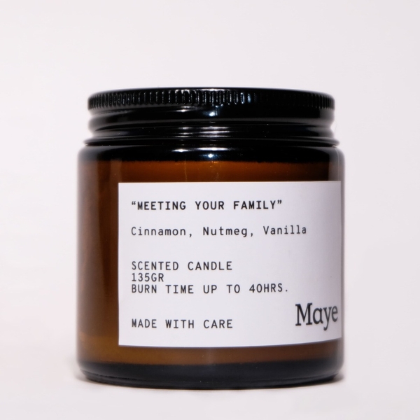 Maye - Scented Candle - Meeting your family