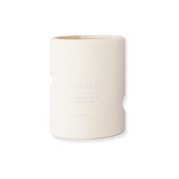 Scented Candle in Cao Lanh Ceramics - Jeans