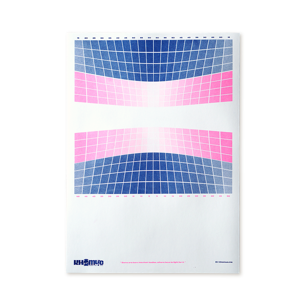 Transgender Flag A3 Riso Print