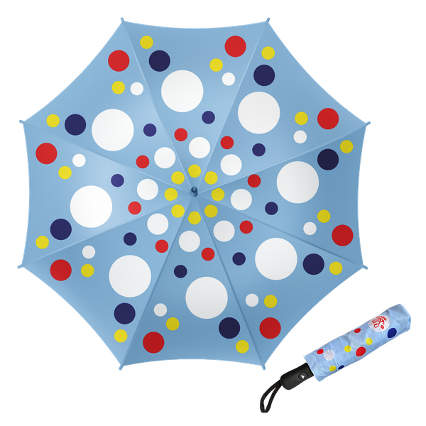 Blue Phin Dot Umbrella