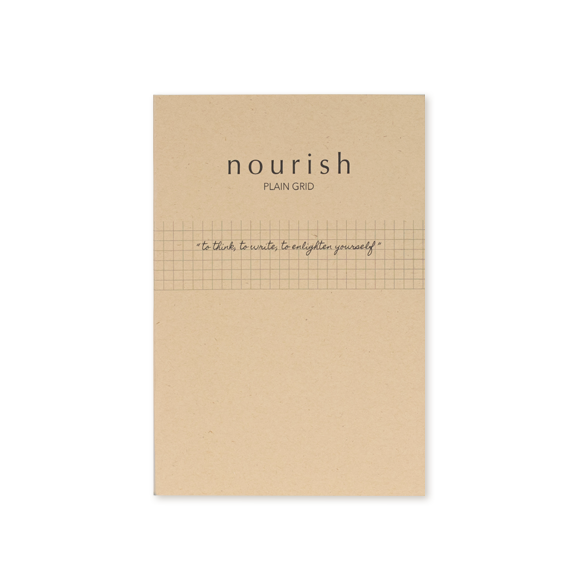 Nourish Plain Notebook