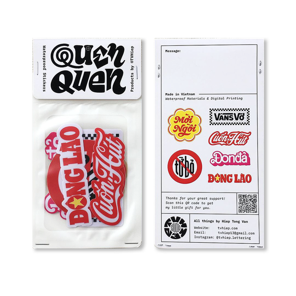 Quen Quen Sticker