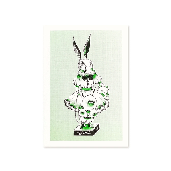 The Fool A4 Riso Print