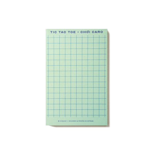 Tic Tac Toe Notepad