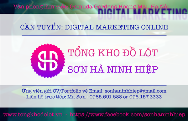 Nhân viên Digital Marketing Online